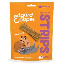Edgard Cooper Snuggle Up Strips med Kyckling 75gr